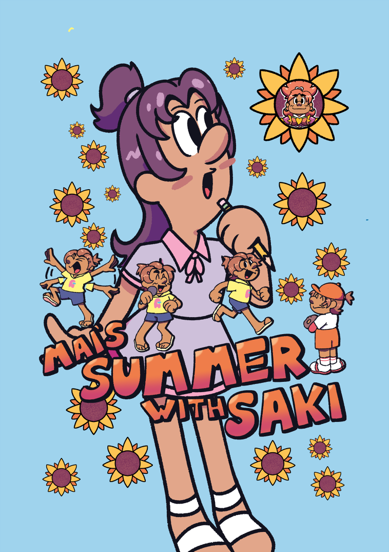 Mai's Summer with Saki cover art